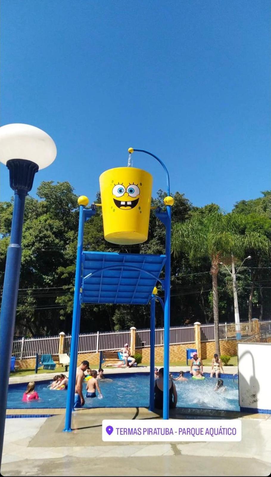 Apto Das Lavandas - 2 Quartos - Apto Todo Climatizado - A 150M Do Parque Termal! Piratuba Ngoại thất bức ảnh